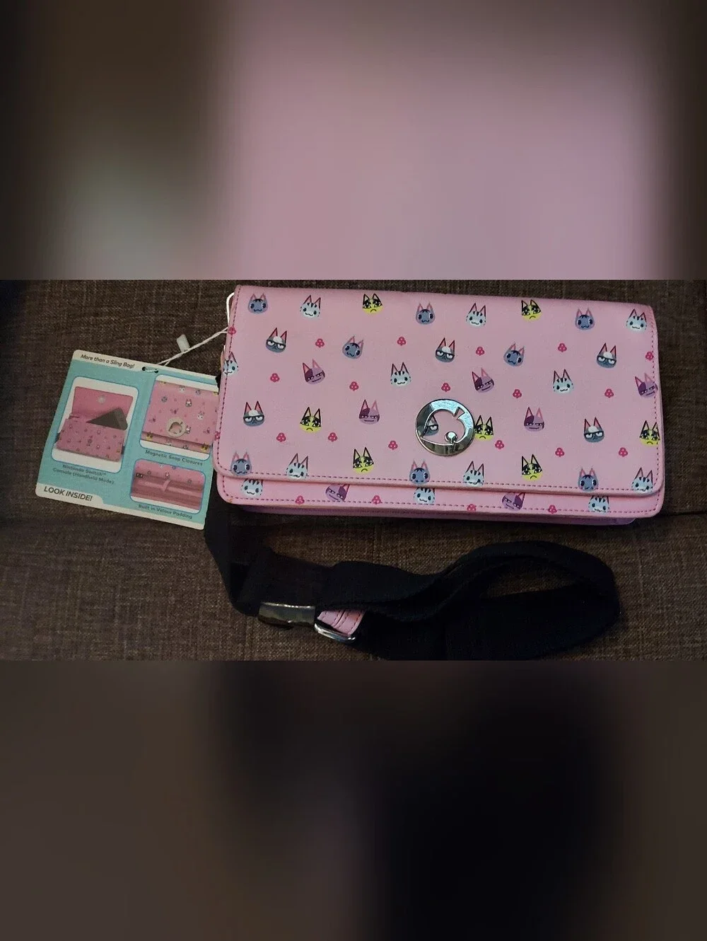 New Animal Crossing New Horizons Sling Bag